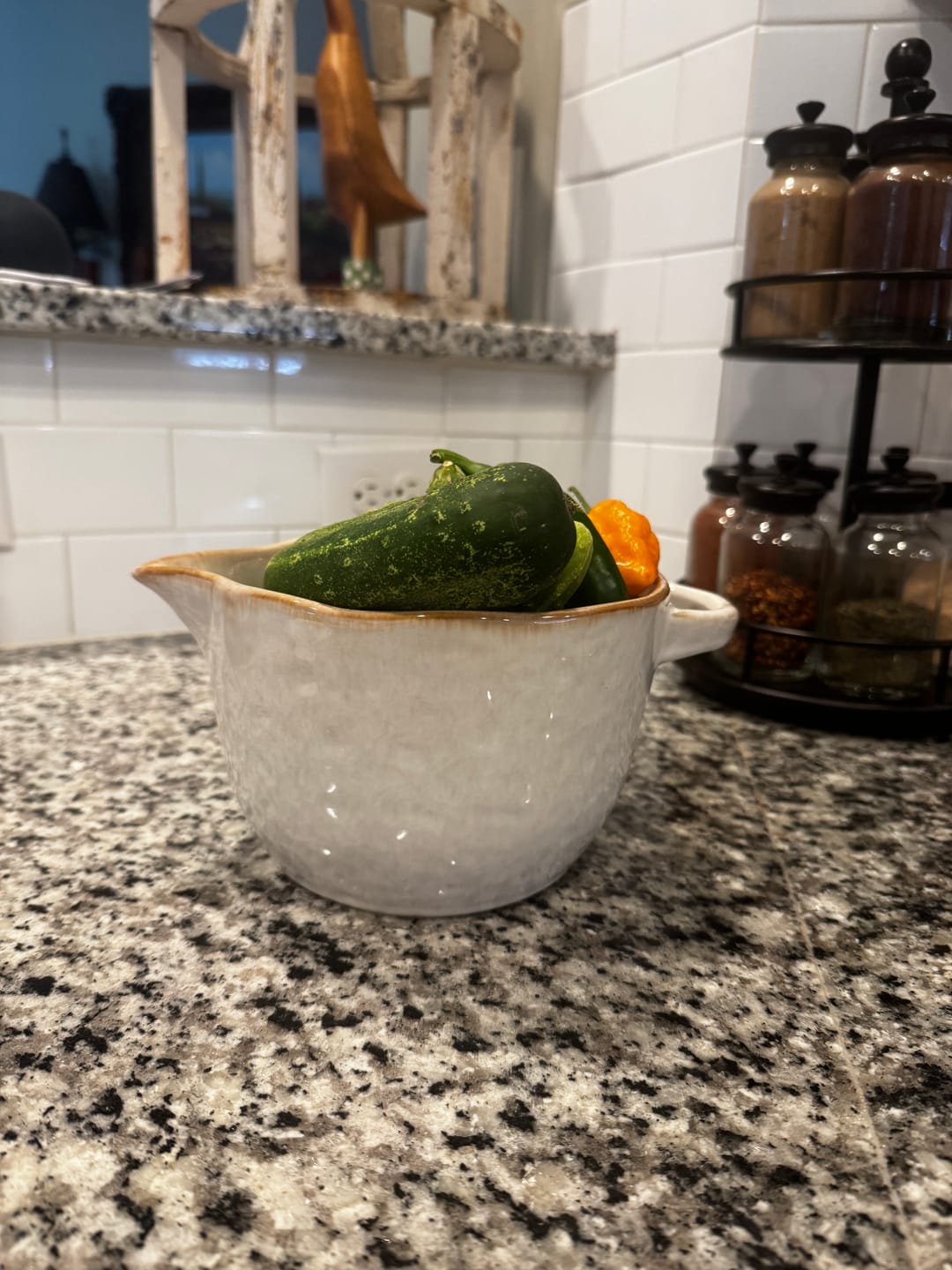 Customer photo review of Ceramic Mixing Bowl