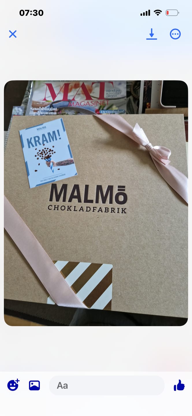 Customer photo review of Chokladgåva - Favoriterna