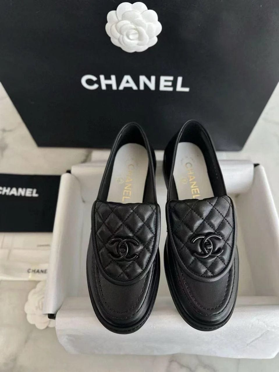 Customer photo review of Chanel 2026 Quilted Loafer 957869