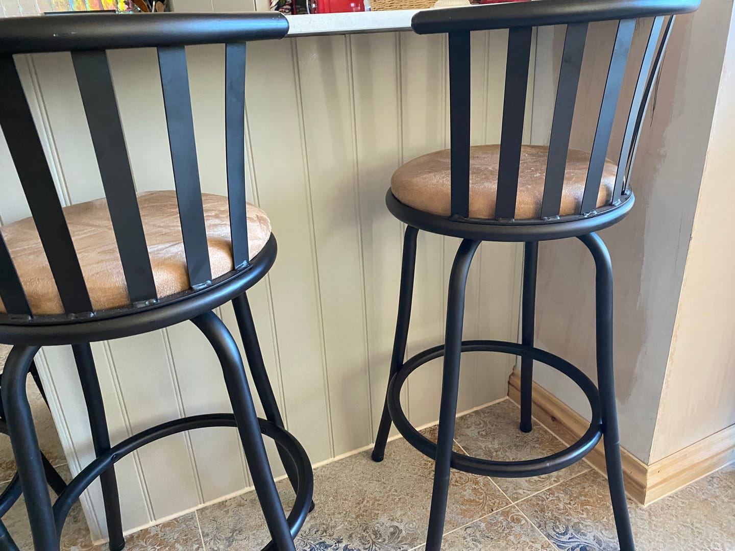 Customer photo review of Legacy Beaded Tongue & Groove Paintable MDF Panel