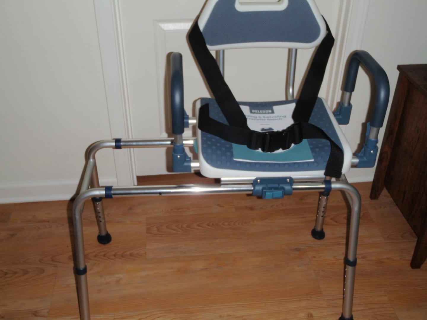 Customer photo review of Sliding Swivel Shower Chair Transfer Bench