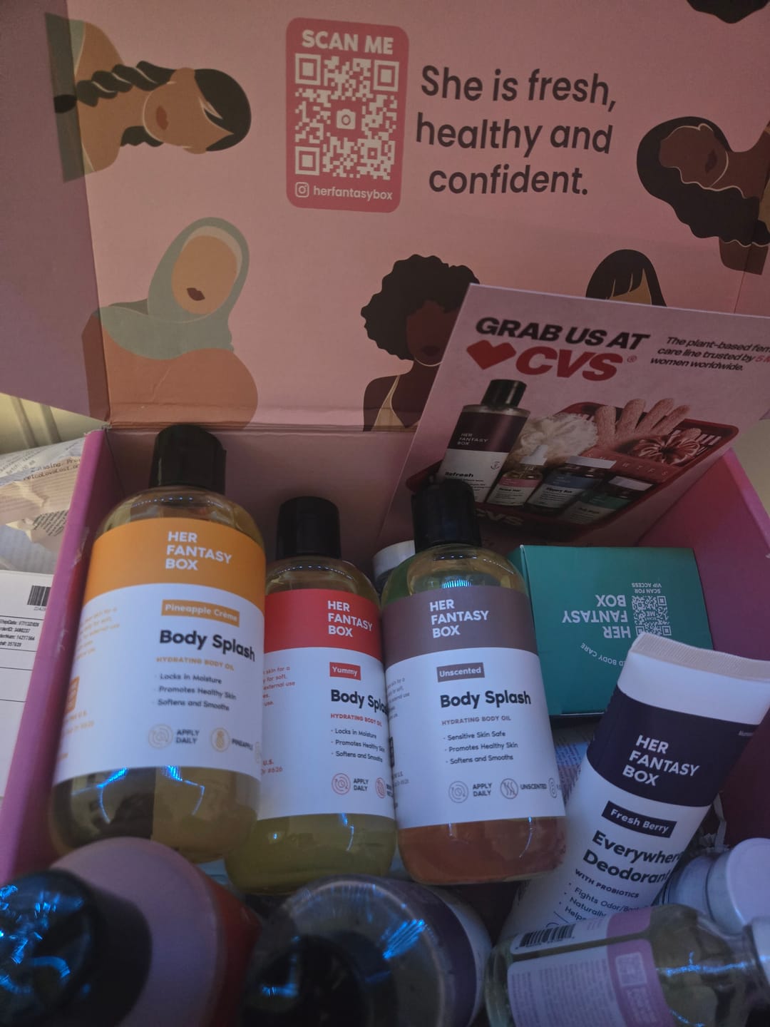 Customer photo review of The Everything Bundle - Total Hygiene Body Care Kit