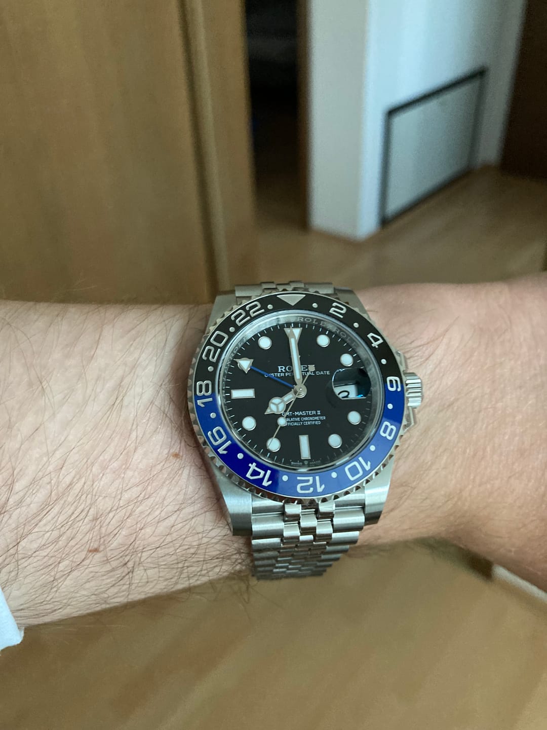 Customer photo review of Rolex GMT-Master II Batgirl 126710BLNR - Full-Set - 2026