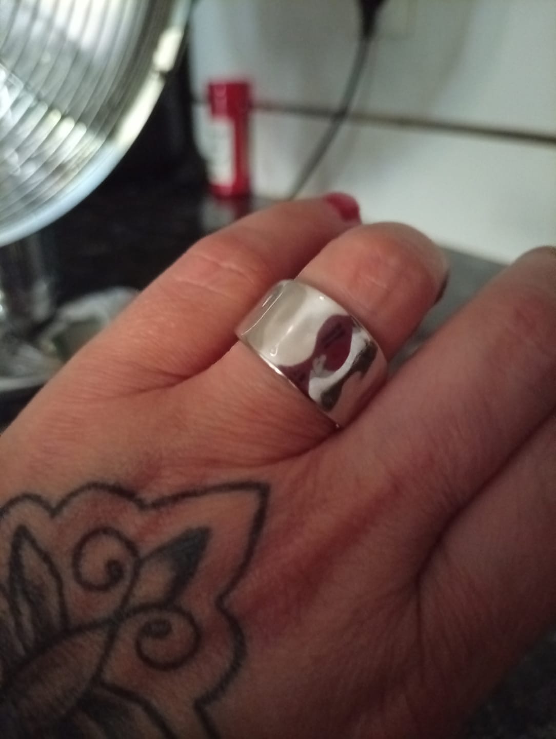 Customer photo review of Anillo Cilindro