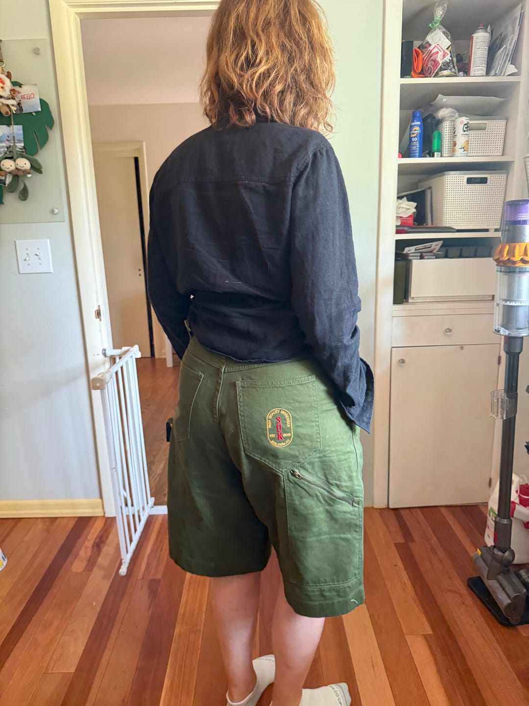 Customer photo review of Long Shorts -  Hunter