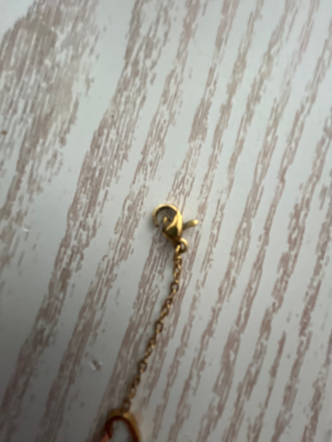 Customer photo review of Open Heart Anklet