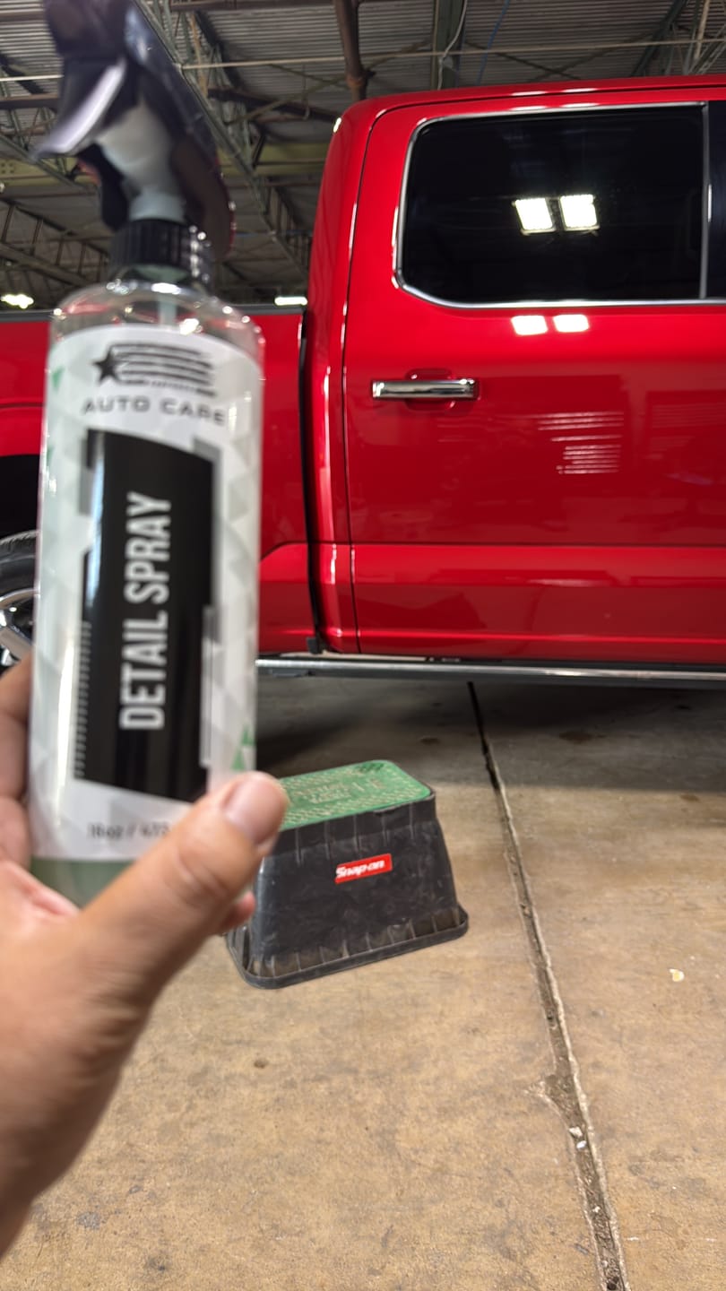 Customer photo review of Detailing Spray - Auto