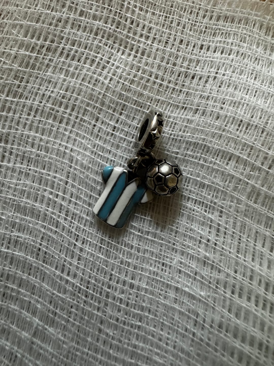 Customer photo review of Balón y Playera de Fútbol "Argentina"