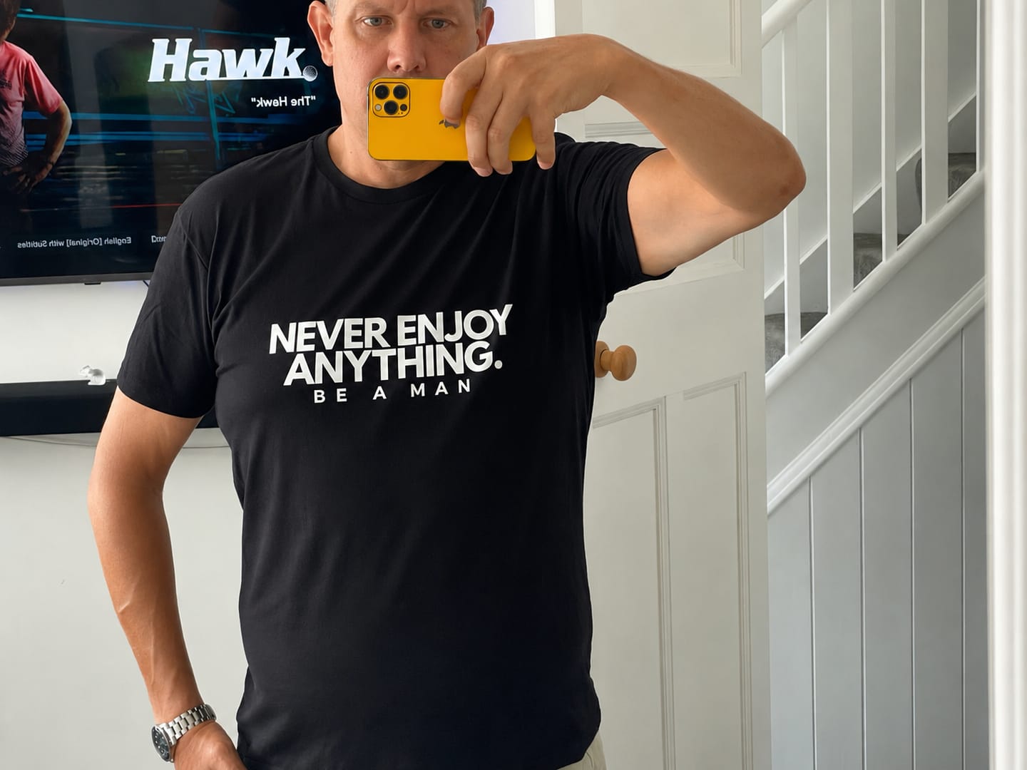Customer photo review of Never Enjoy Anything | Black Limited Edition
