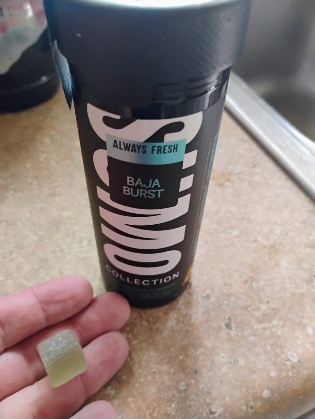 Customer photo review of HALF BAK'D SUMO GUMMIES THCA/P/D8 10000MG 25CT/JAR