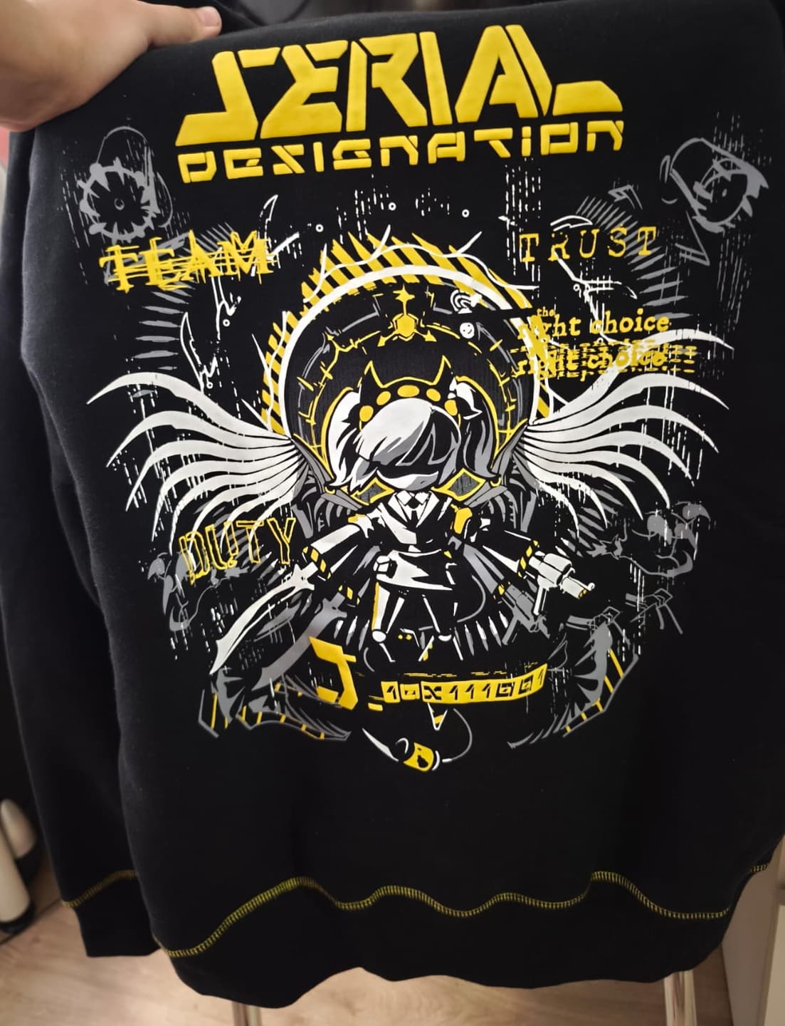 Customer photo review of J Hoodie