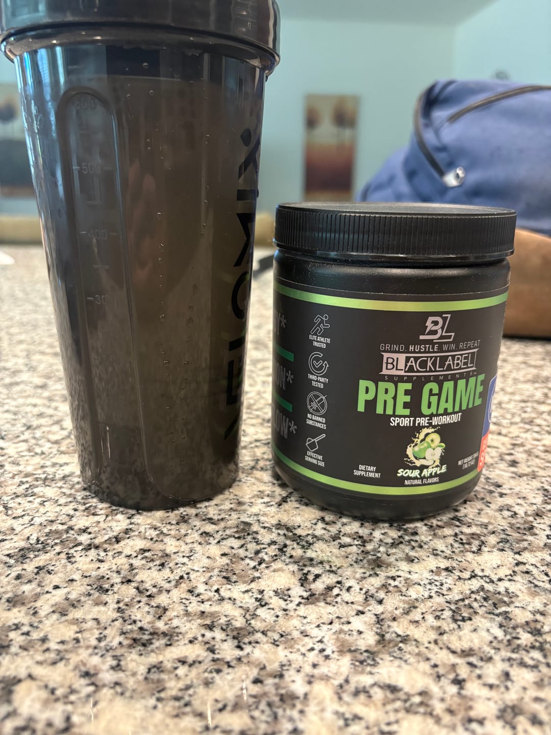 Customer photo review of PRE GAME