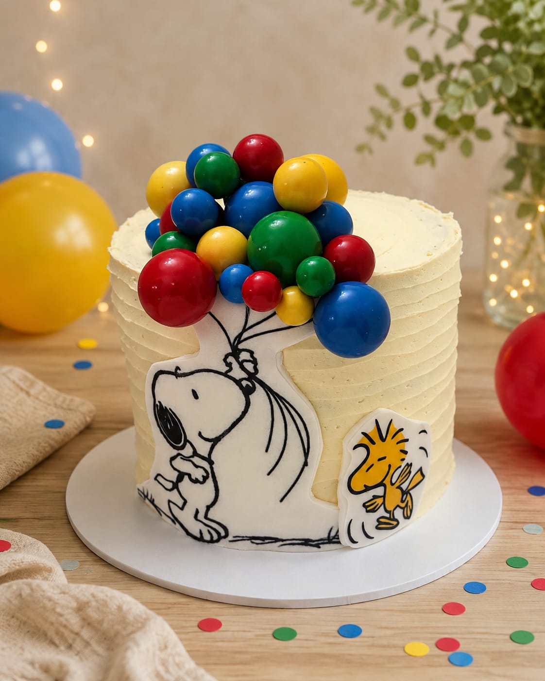 Customer photo review of A4 Rectangle Custom Edible Icing Image