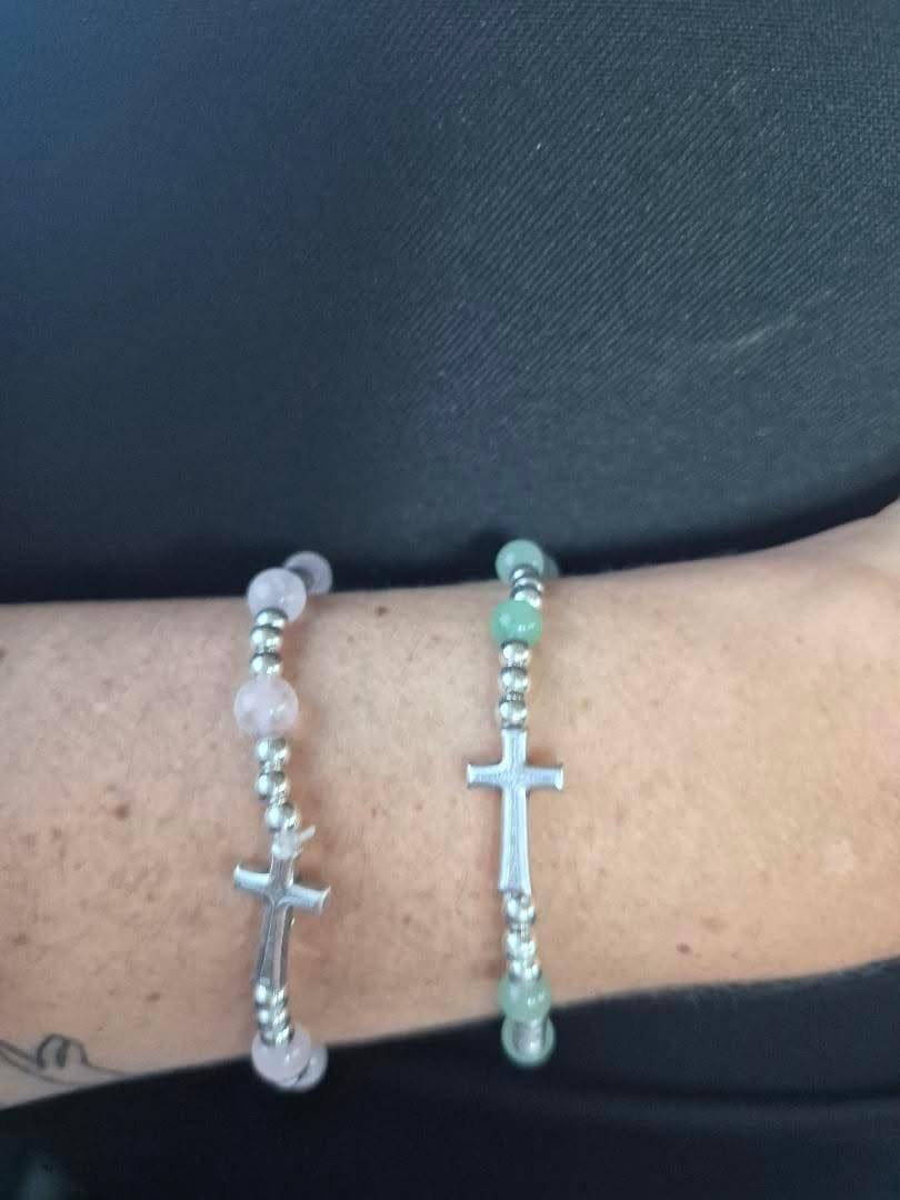 Customer photo review of Bracelet Maria Quartz Rose