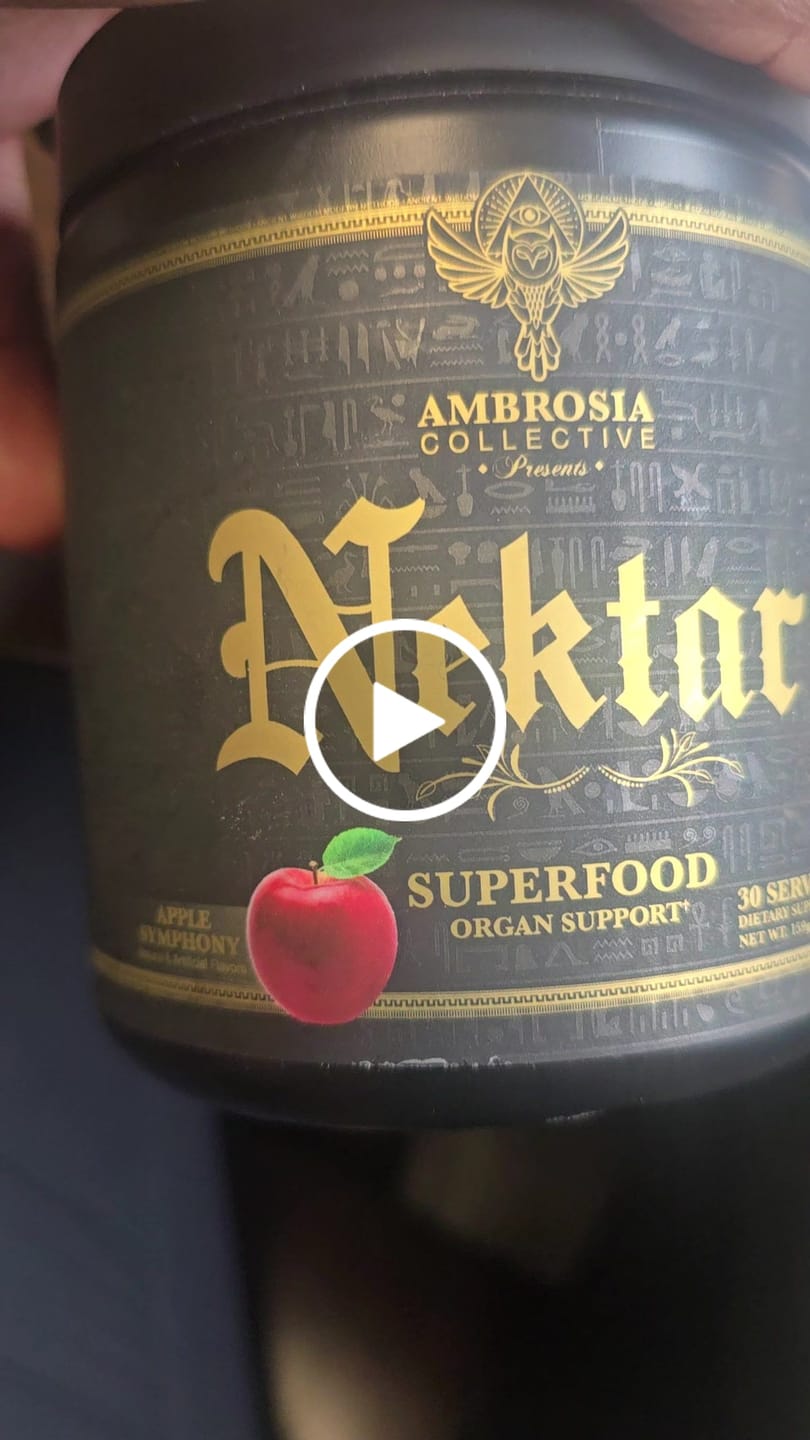 Customer video review of Nektar® - Superfood & Vital Organ Health