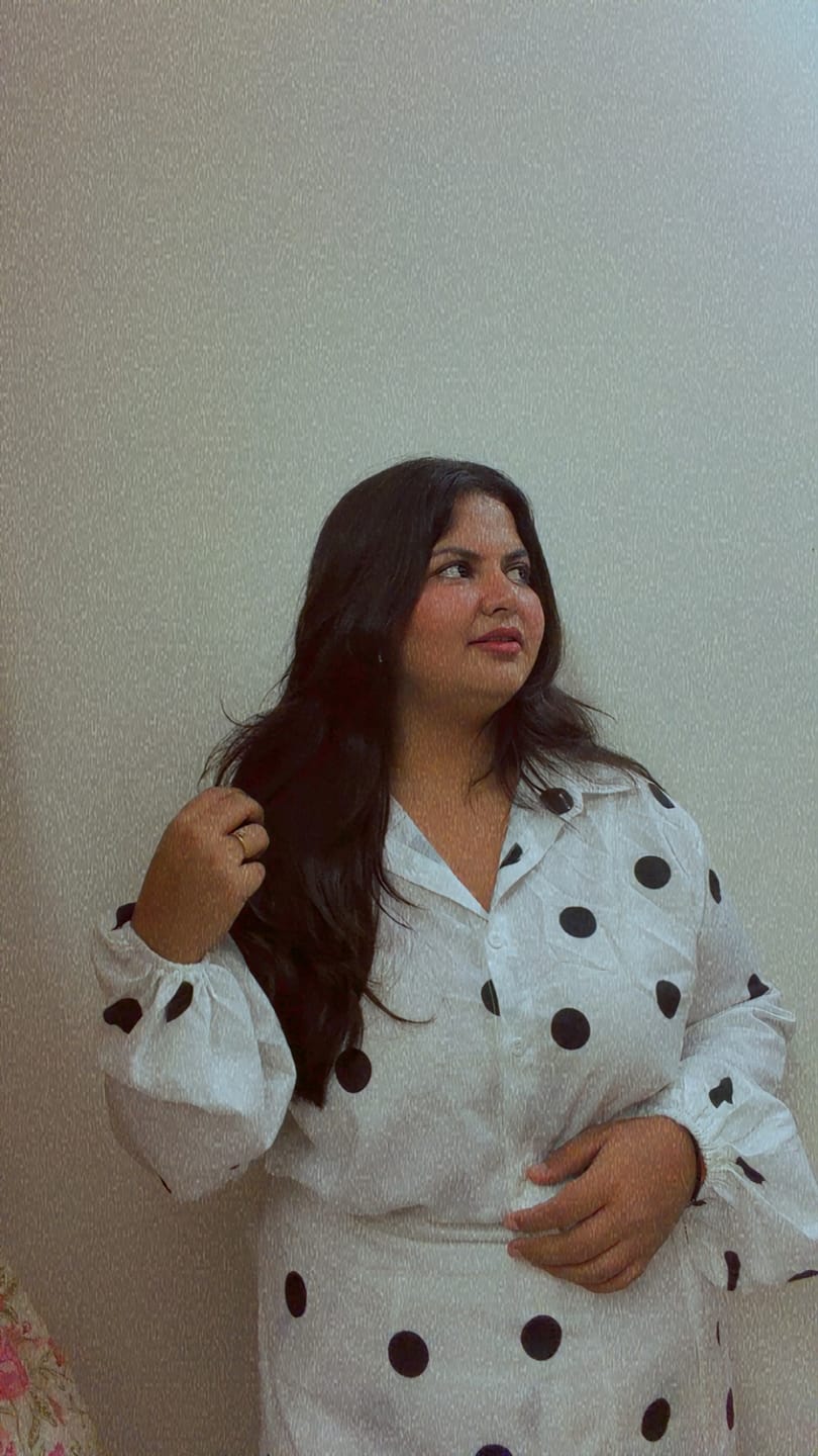 Customer photo review of Swiss Polka Coord Skirt Set