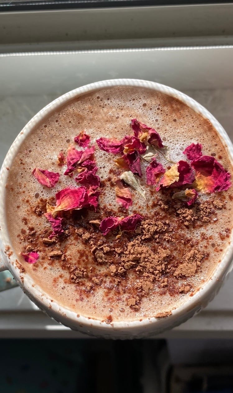 Customer photo review of Bone Broth Cacao Blend