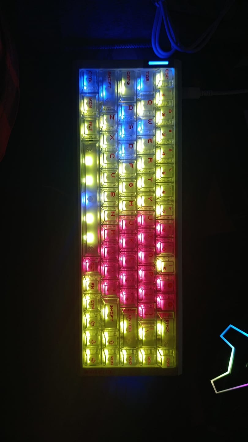 Customer photo review of ATK RS6 Air Klavye (Manyetik Switch / HE)