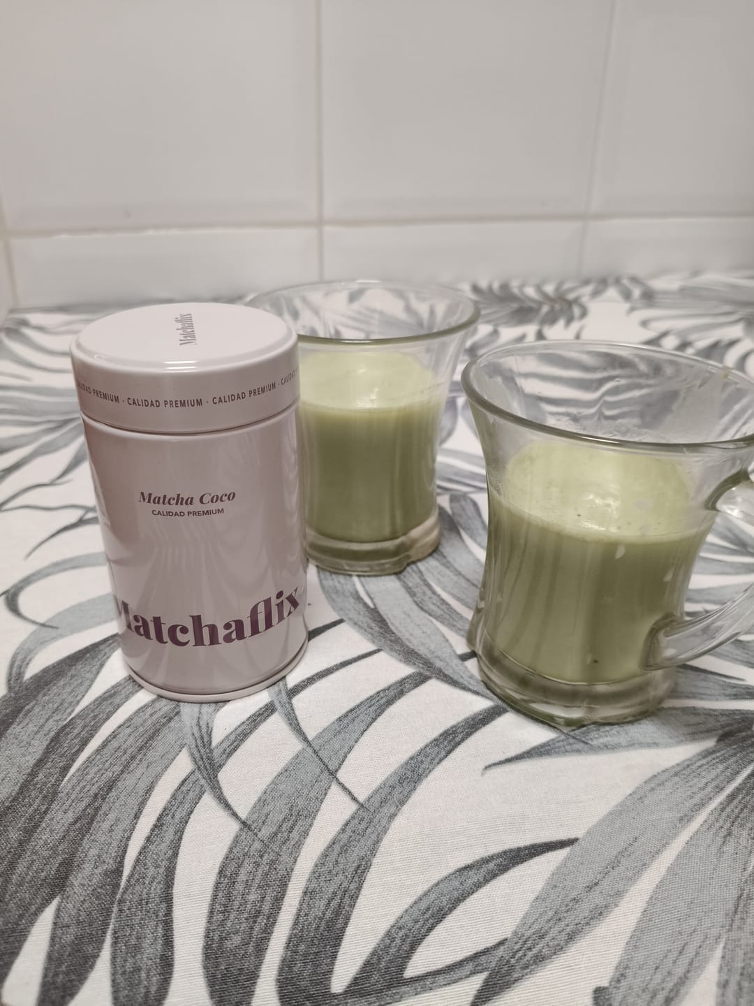 Customer photo review of Té Matcha Premium Coco