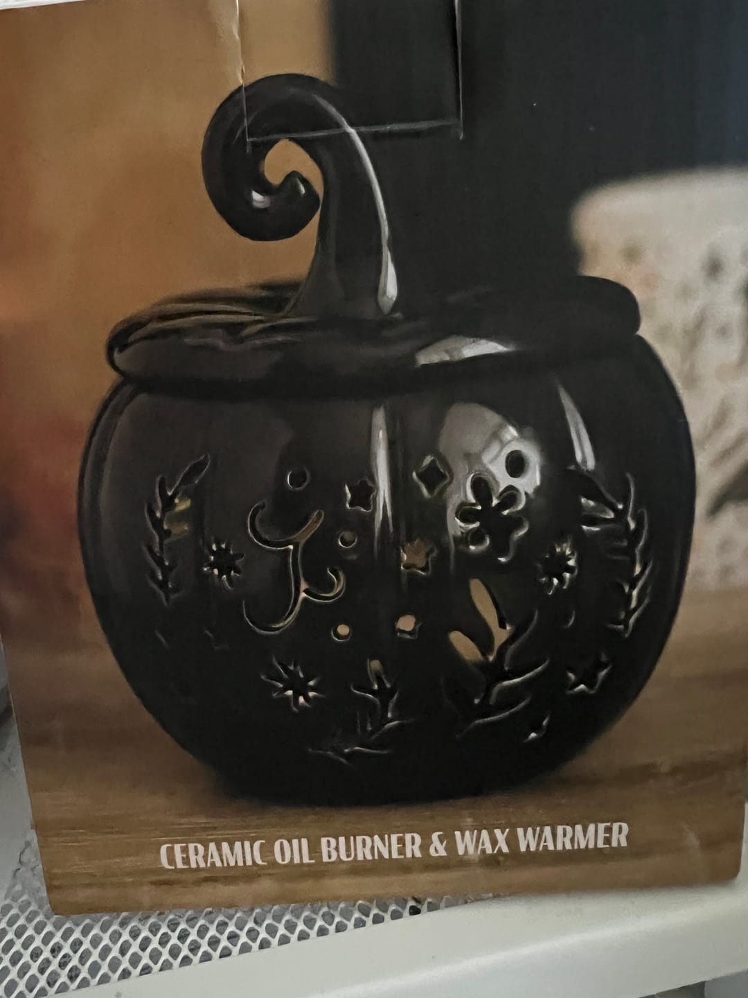 Customer photo review of Duftlampe Blumen Kürbis – Summerween Aromalampe für Duftöl & Wax Melts