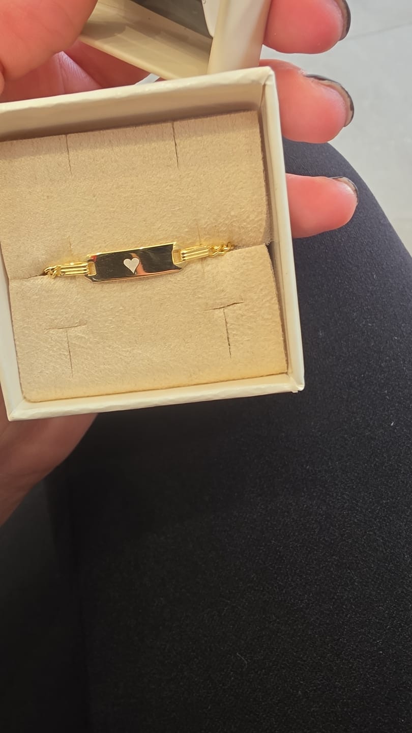 Customer photo review of Bracciale Nome Bimbo