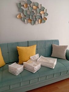 Customer photo review of 6’lı Çok Amaçlı Valiz, Dolap ve Çekmece Düzenleyici Set