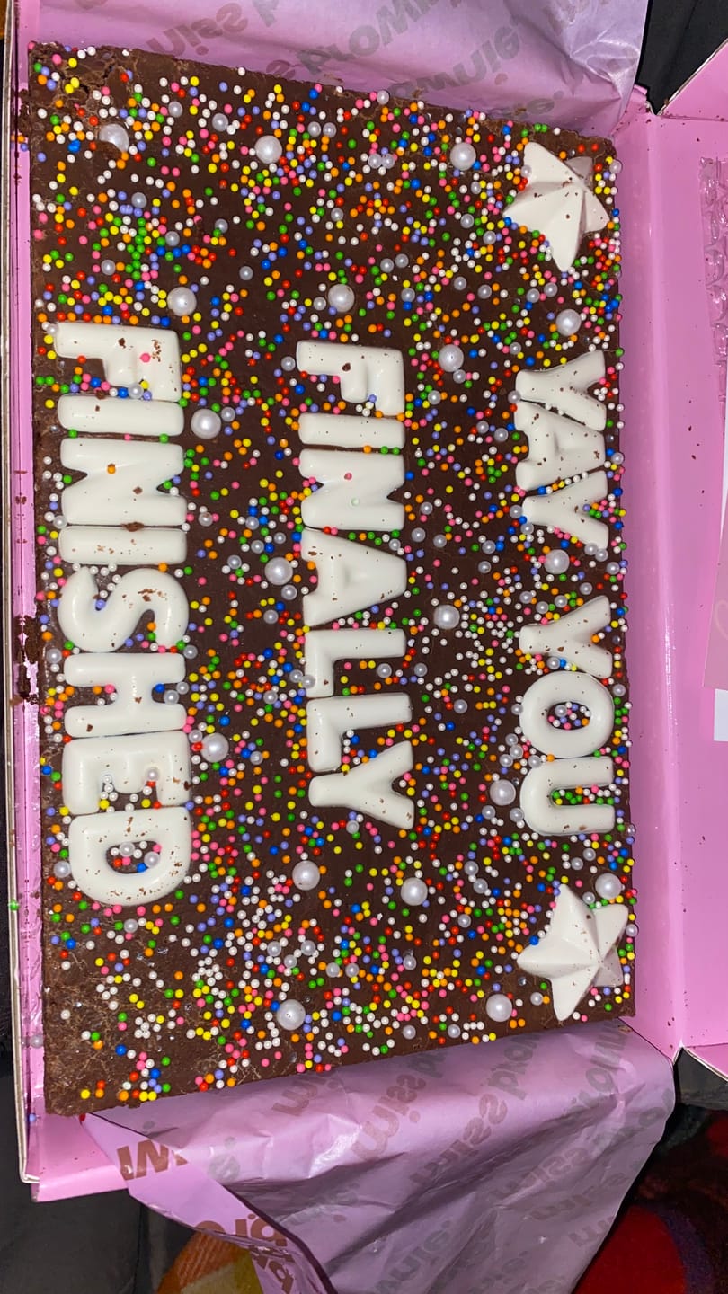 Customer photo review of Custom Brownie · Large