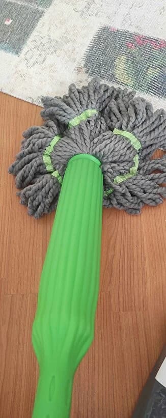 Customer photo review of Klaris™ Pro - Paslanmaz Çelik Gövdeli Kendinden Sıkmalı Yeni Nesil Mop