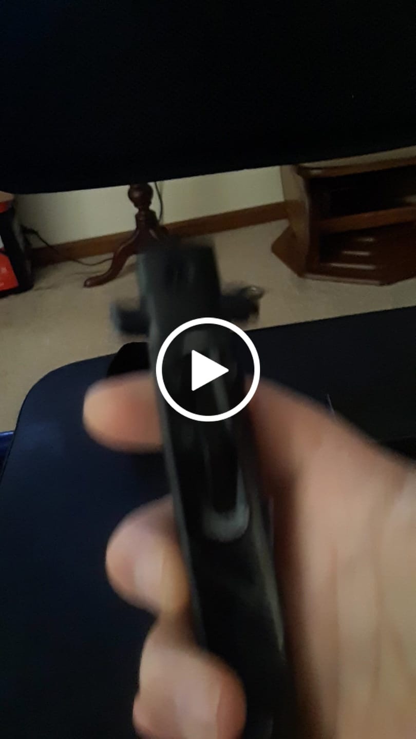 Customer video review of 11" VT Don D/A OTF  - Black Marble