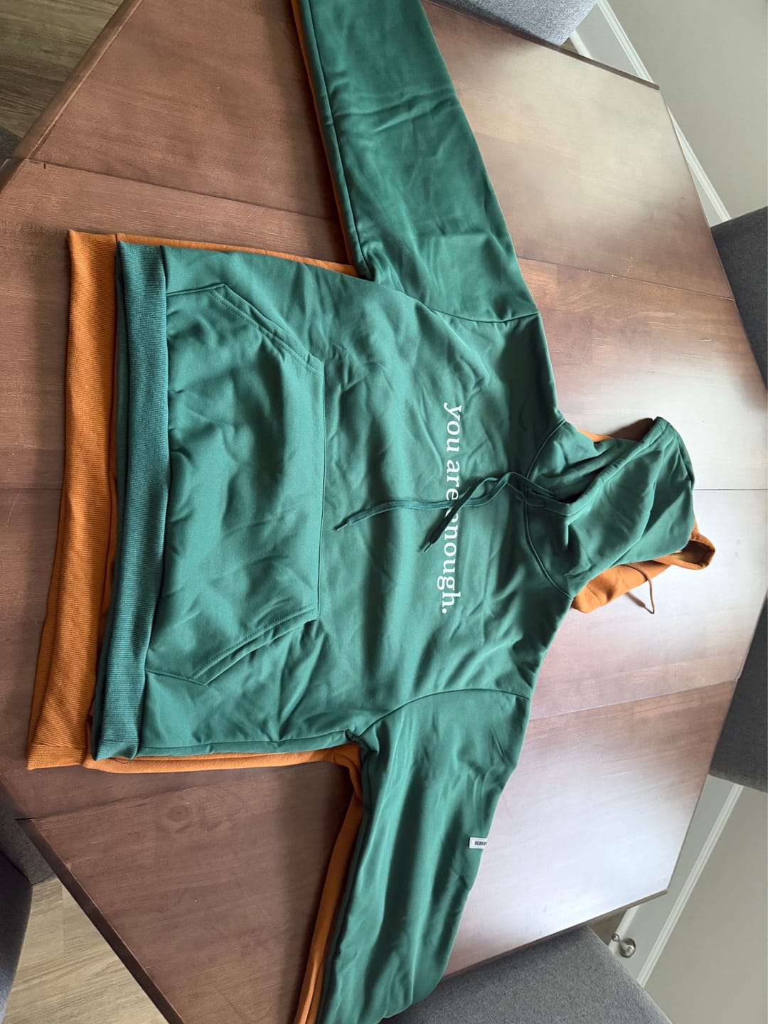 Customer photo review of The Original 'Dear Person Behind Me' Hoodie