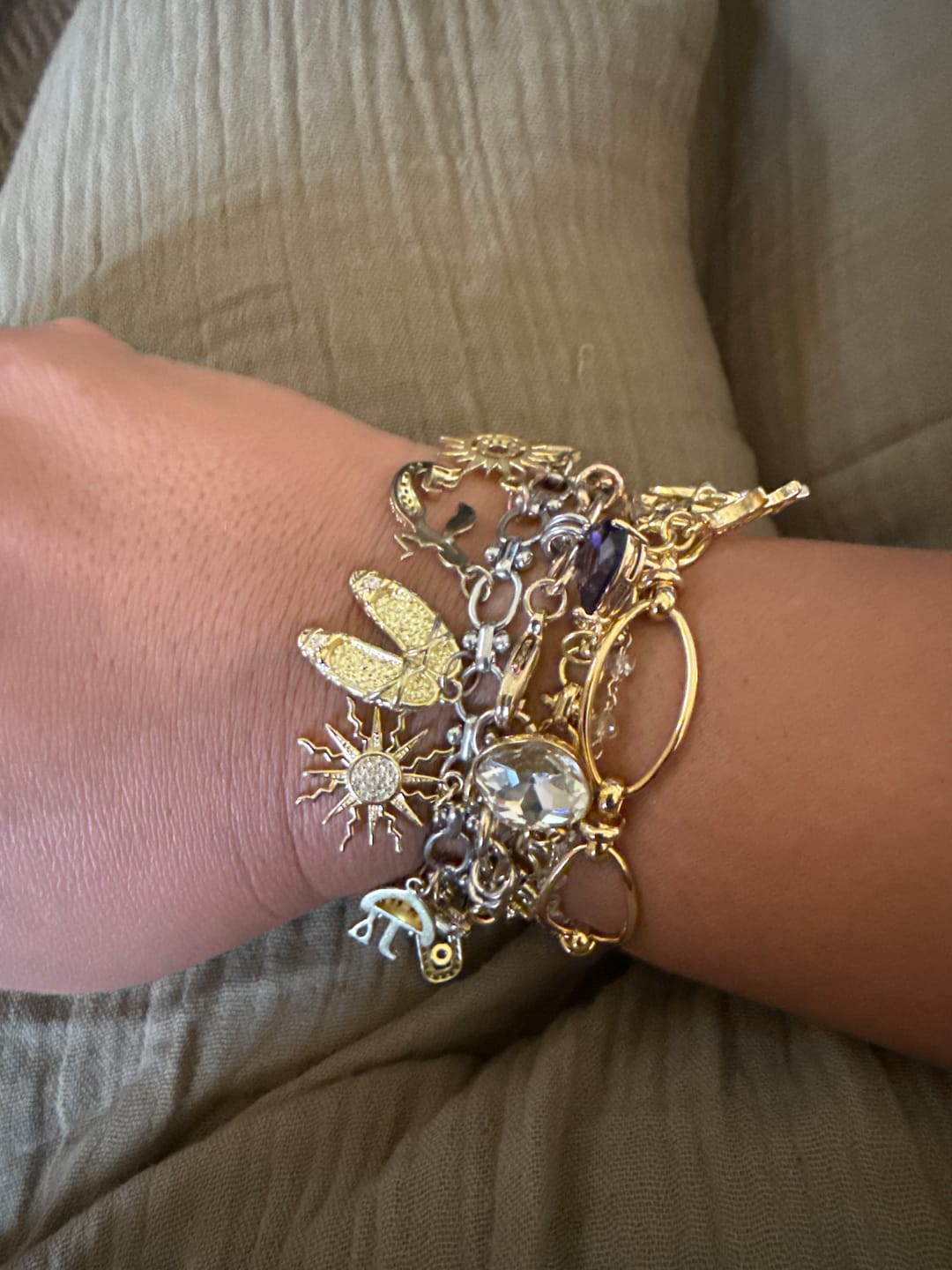 Customer photo review of 3 CHARM BUNDLE - (NO CHAIN) Pick Your Charms TT LIVE