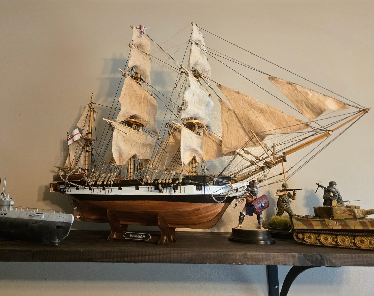 Customer photo review of Maqueta Barco HMS BEAGLE