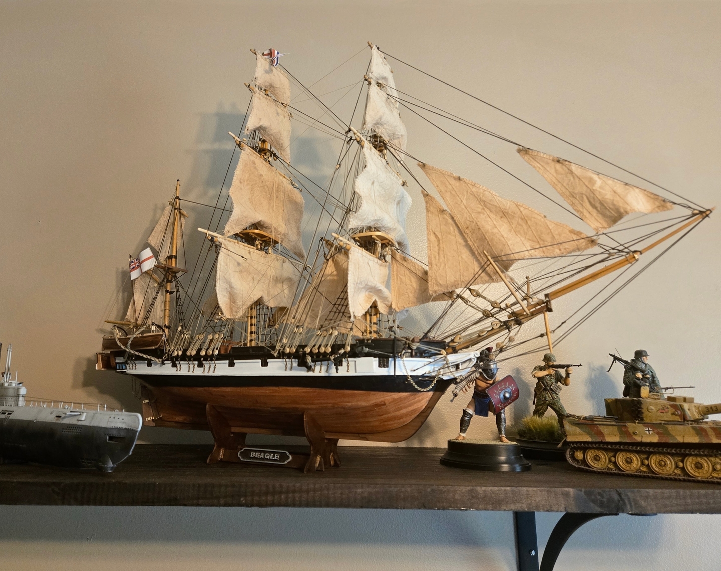 The HMS Beagle | Wooden Ship Model - OcCre
