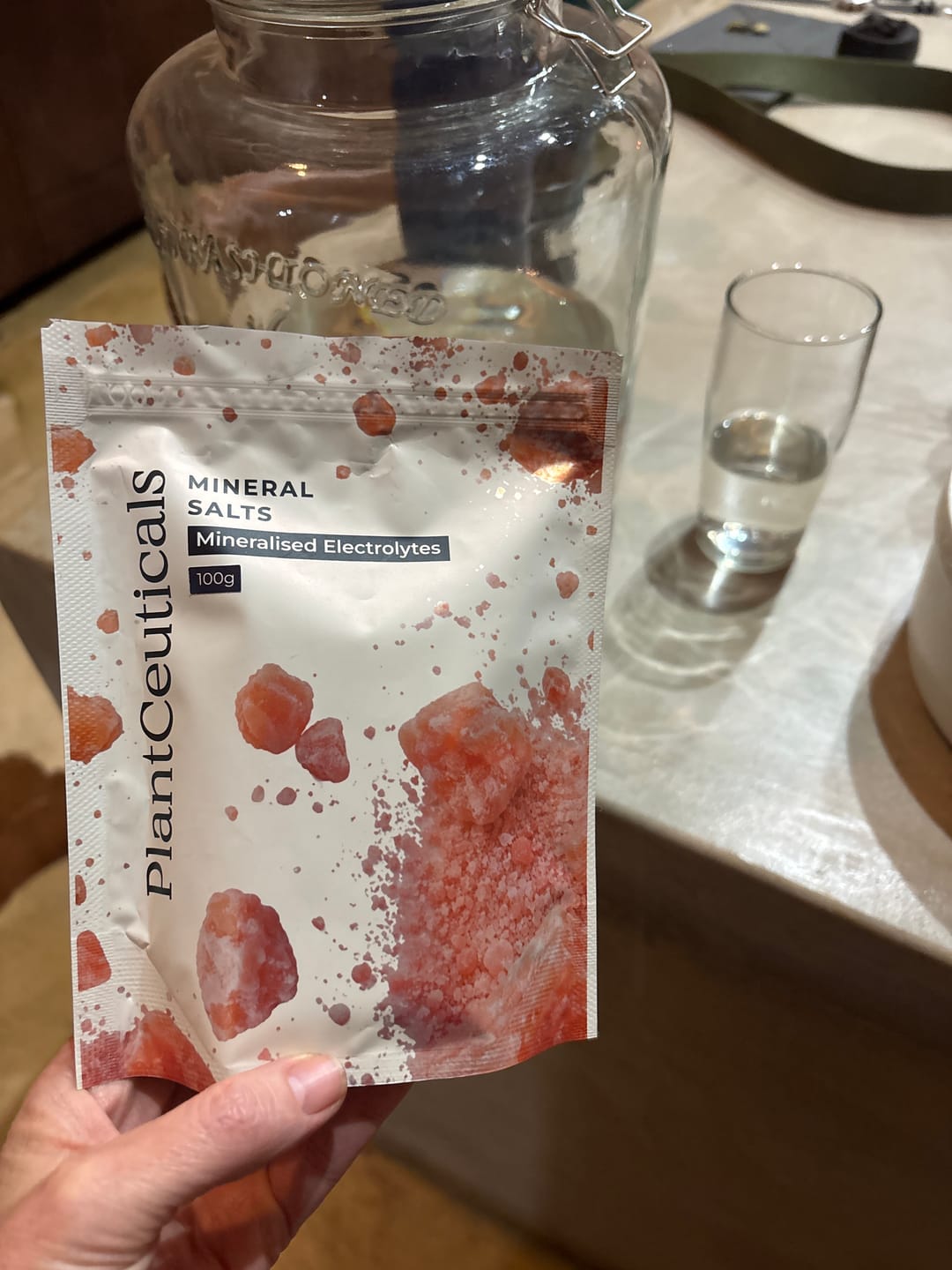 Customer photo review of Mineral Salts