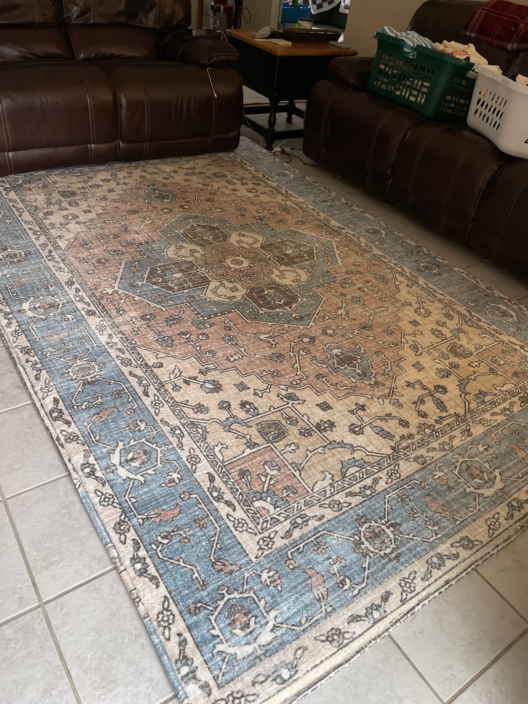 Customer photo review of Designer Relax Mat - 1.4" Thick Foam Base