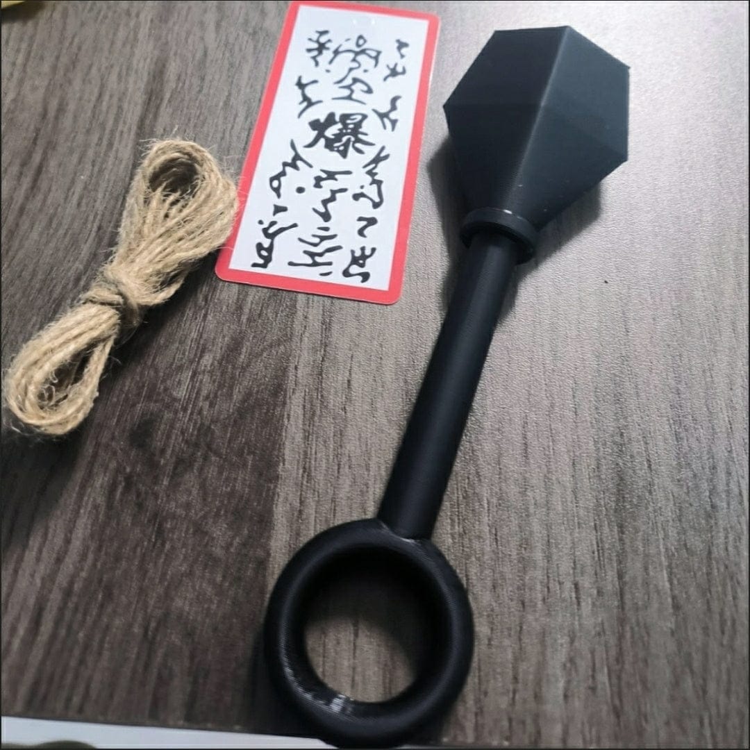 Customer photo review of Kunai Shuriken Explosive Tag Fridge Magnet