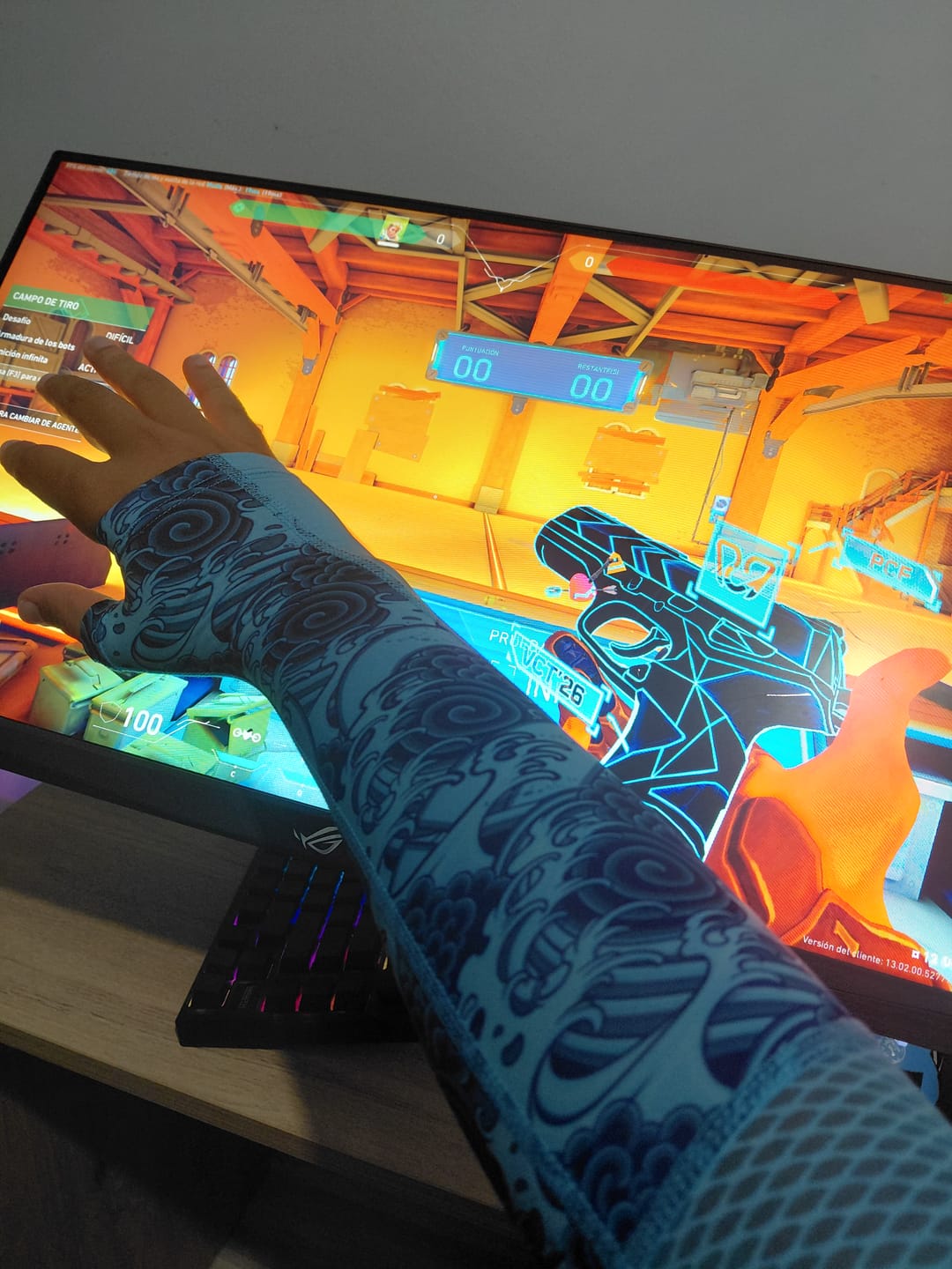Customer photo review of Wraith Esports [PCIFIC Edition] Arm Sleeve