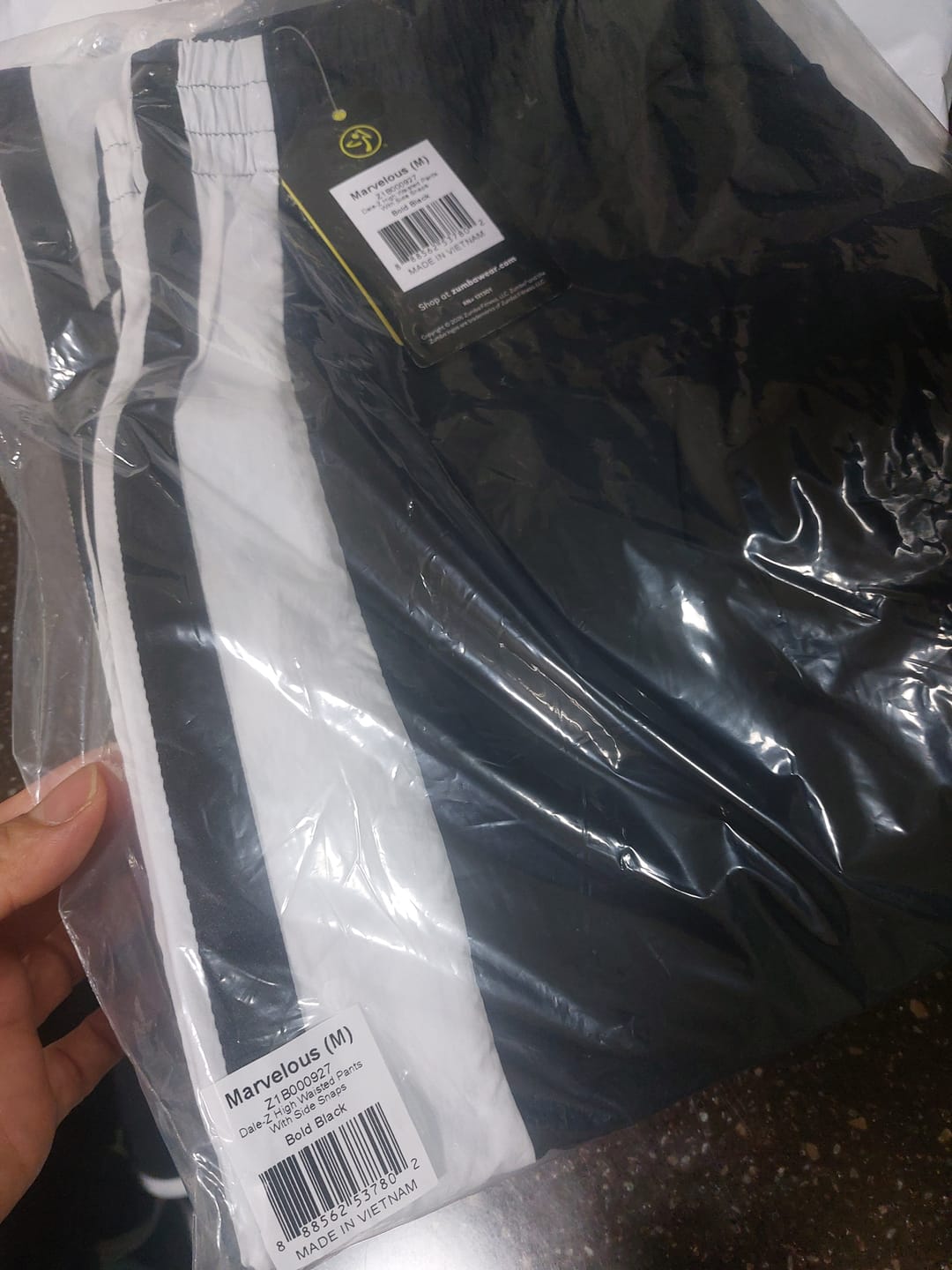 Customer photo review of Dale-Z High Waisted Pants With Side Snaps