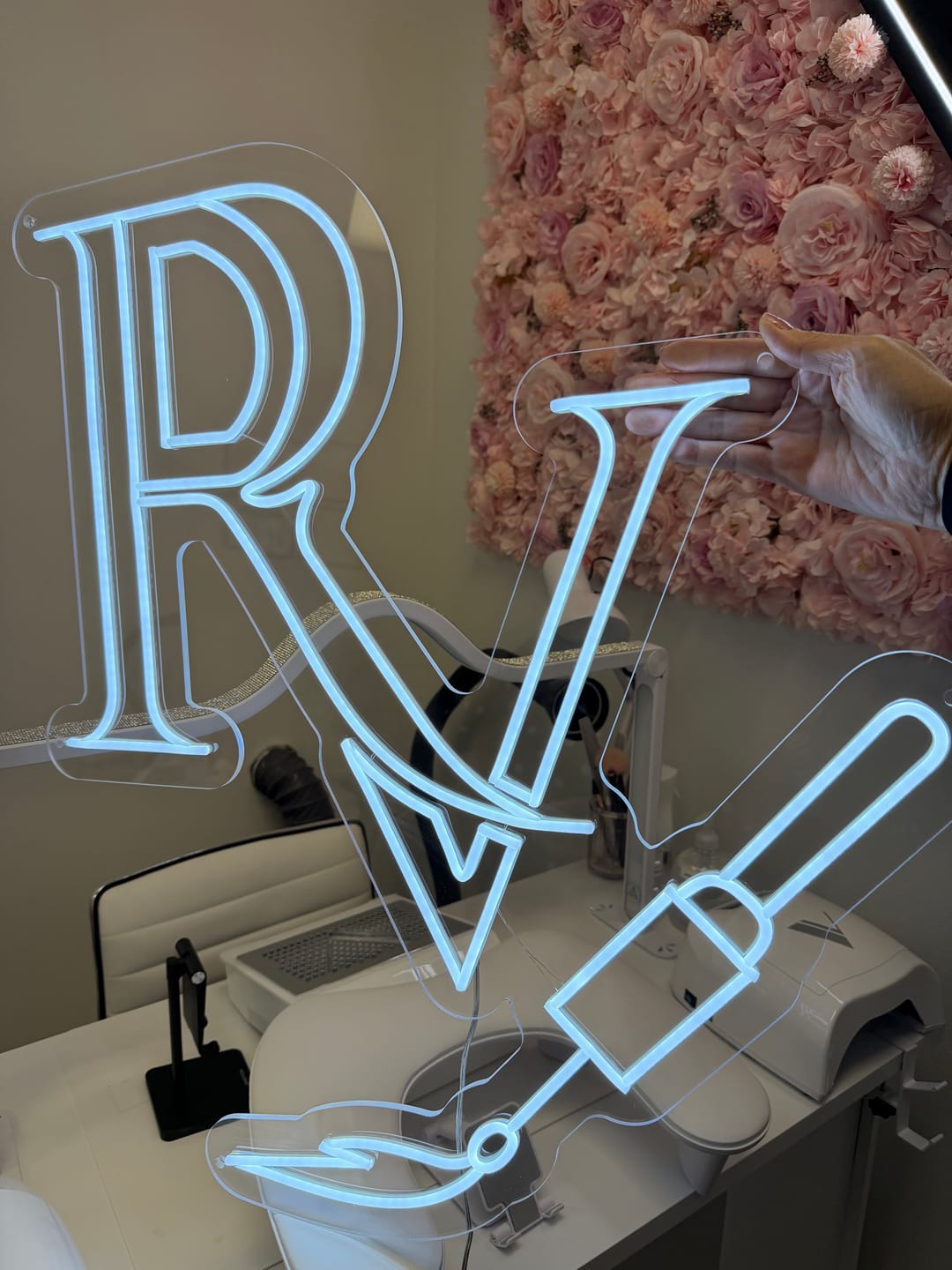 Customer photo review of RV - Premium Neon Artwork