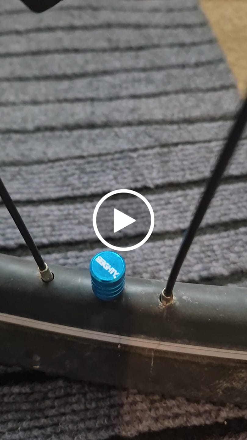 Customer video review of 80Eighty® Teal Valve Stem Caps