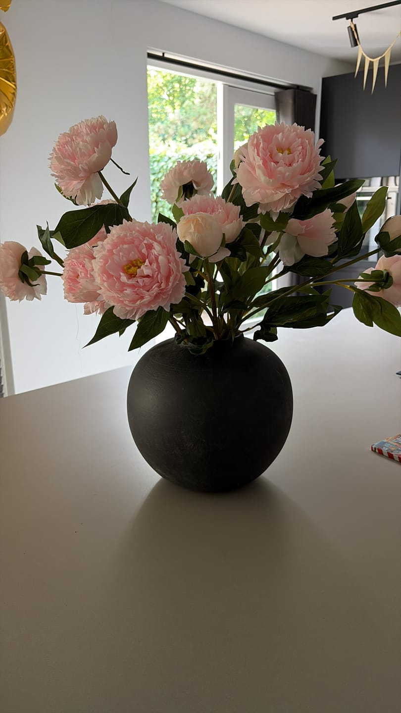 Customer photo review of Zijden Pioenrozen - Roze