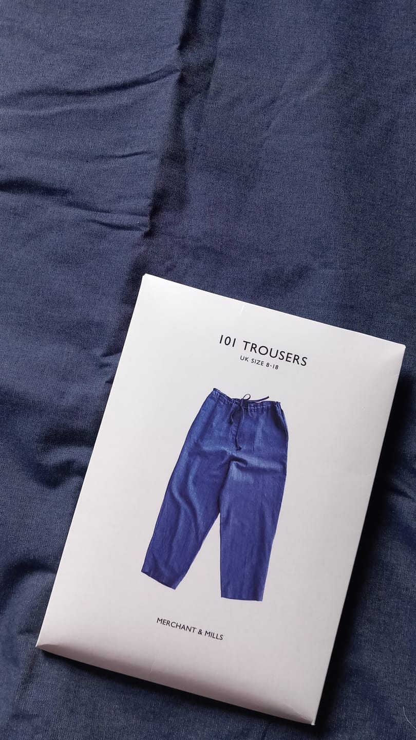 Customer photo review of Lightweight 4oz Washed Denim Fabric
