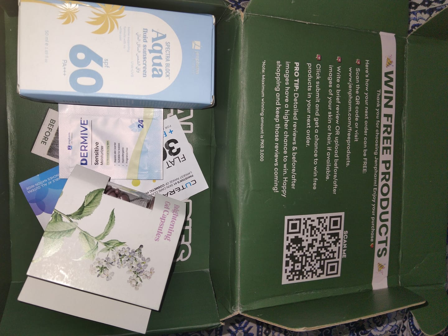 Customer photo review of Spectra Block Aqua Fluid Sunscreen SPF 60 PA+++