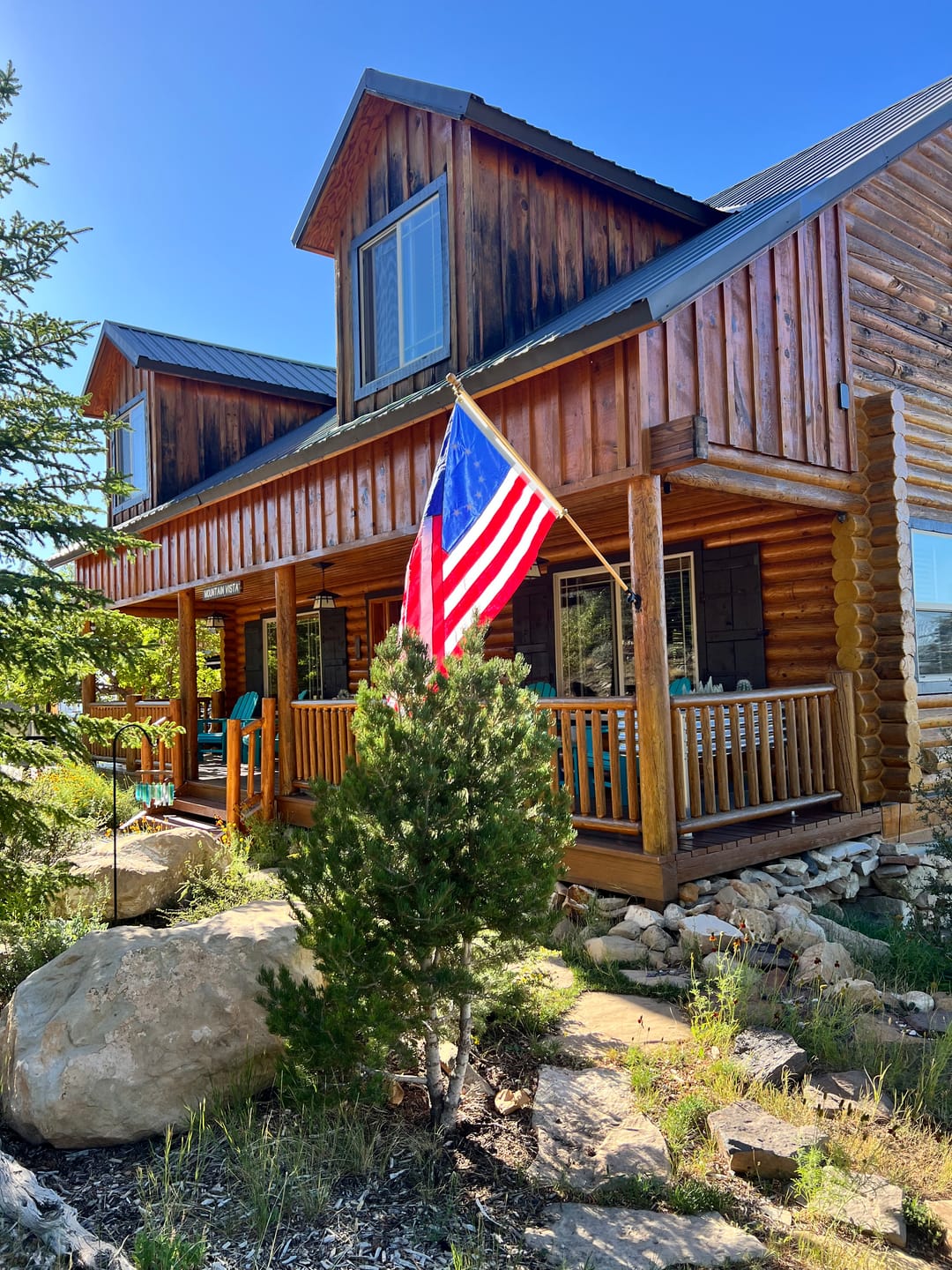 Customer photo review of 3' x 5' Betsy Ross Flag