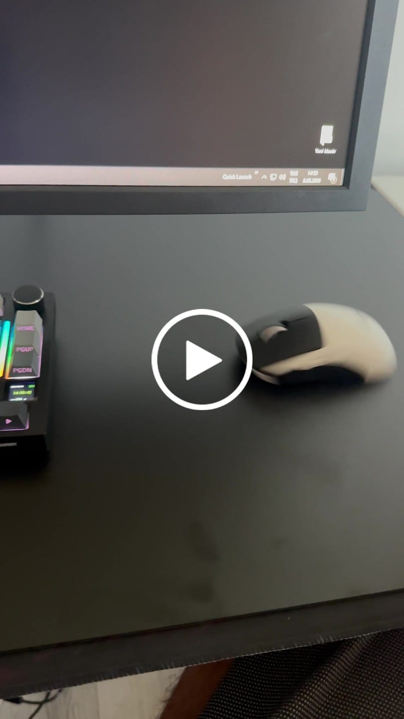 Customer video review of Wraith Blade Y Hard Mousepad