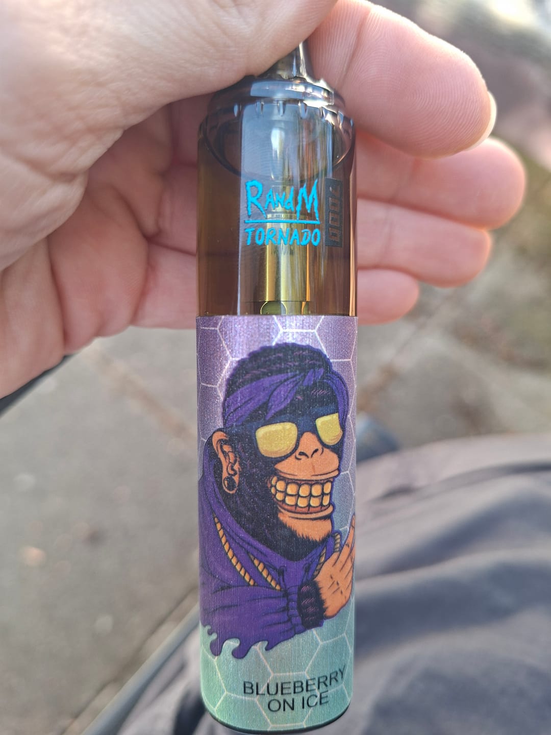 Customer photo review of Blueberry On Ice
