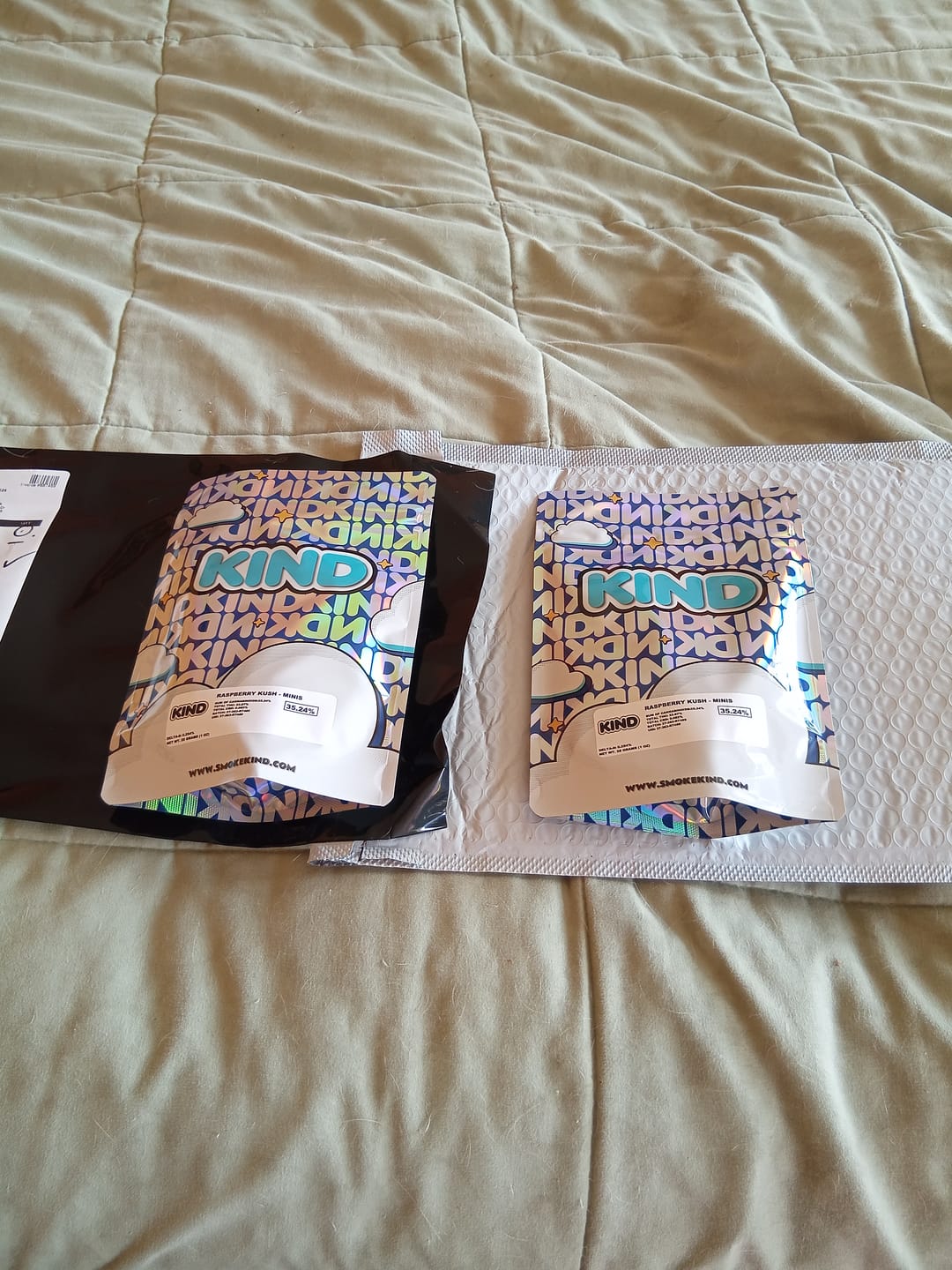 Customer photo review of Raspberry Kush - Minis - 28 Grams - Indica