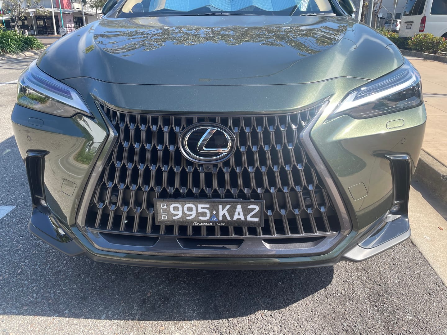 Customer photo review of [VIC] Slimline SL2 - 372mm (w) x 100mm (h) - Number Plate Bracket