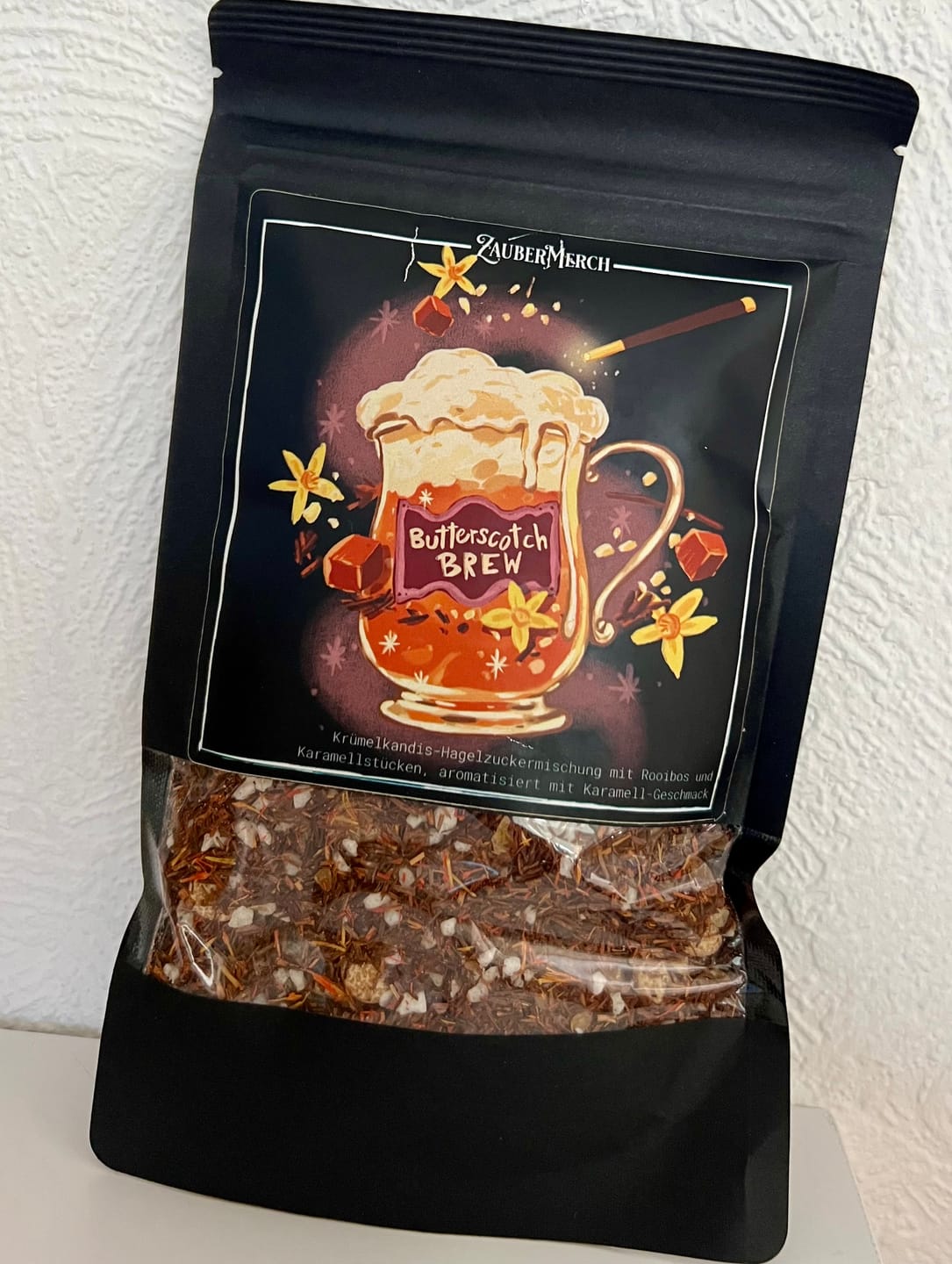 Customer photo review of Butterscotch Brew – Rooibos Tee Butterscotch Karamell