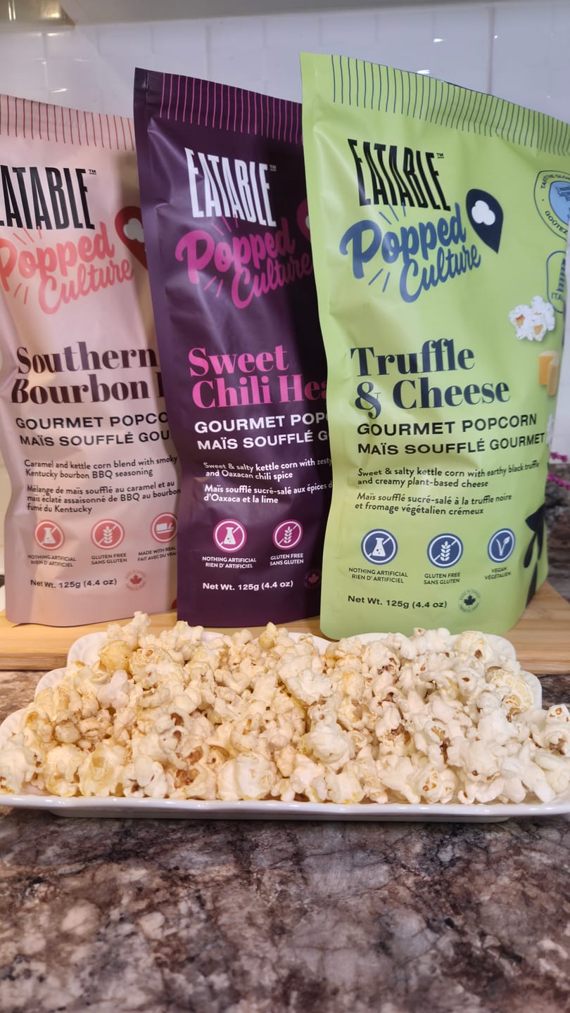 Customer photo review of Popped Culture - Taste the Globe Trio Bundle